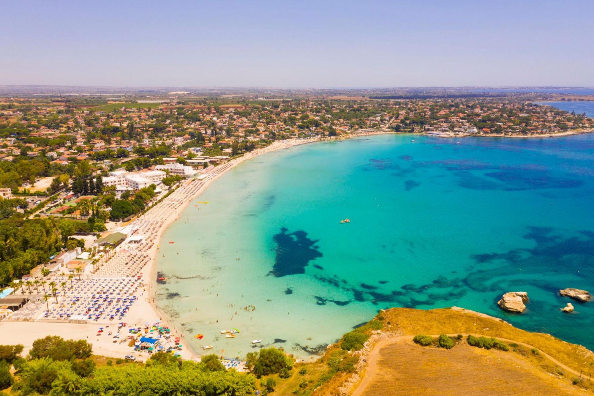 Villa Nisa Apartment Sea View Фонтане Бианче Екстериор снимка