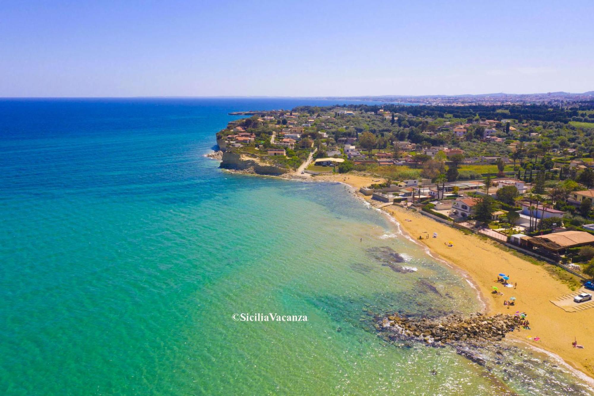 Villa Nisa Apartment Sea View Фонтане Бианче Екстериор снимка